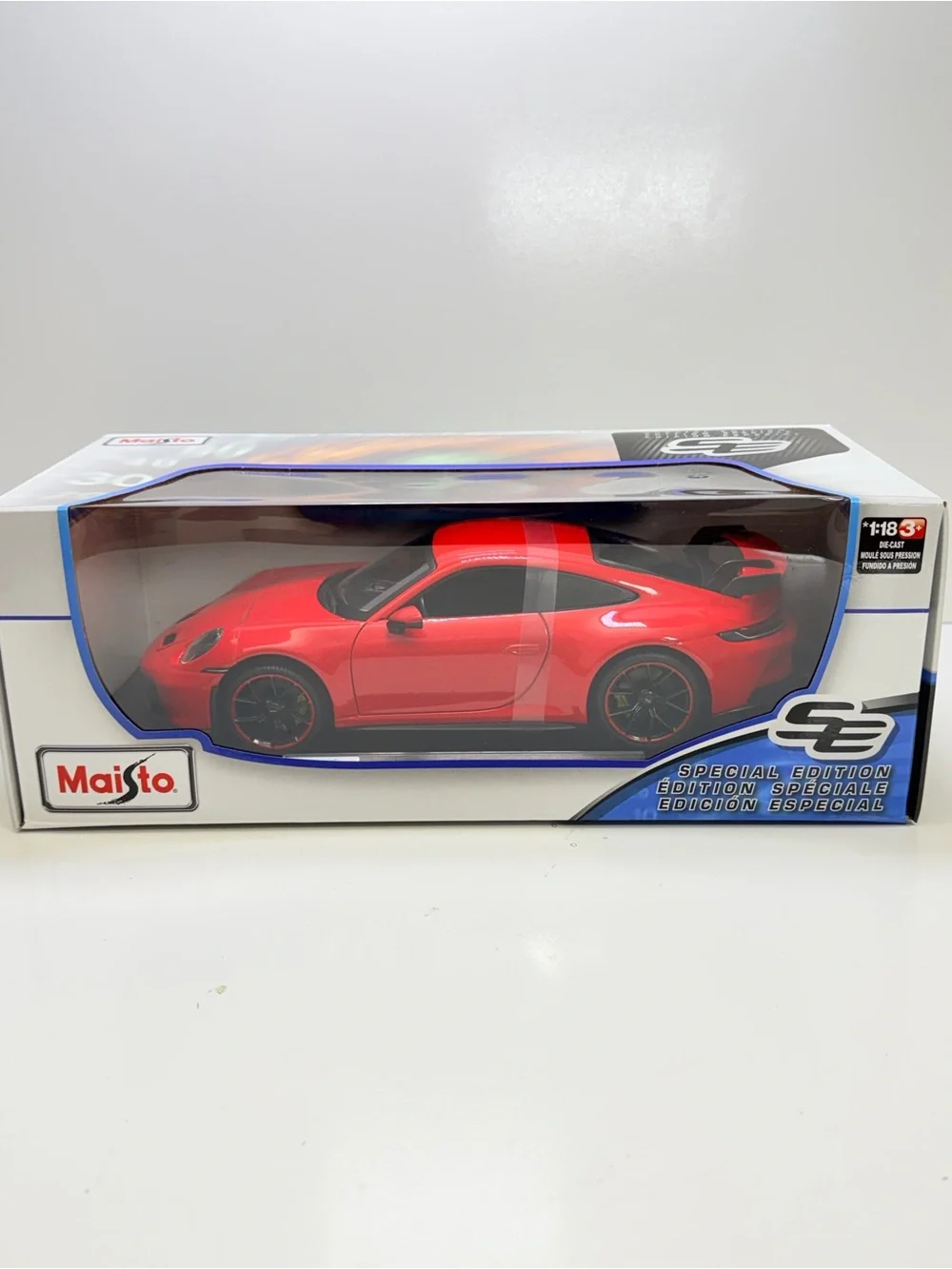 Maisto Red Porsche 911 GT3 Die-Cast Car - Special Edition